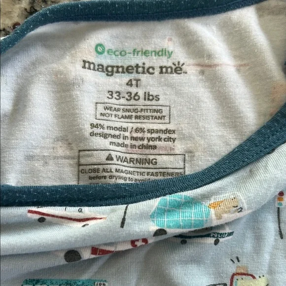 Magnetic Me Animal Vehicle PJ Set - Picture 5 of 10